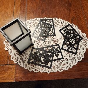 PartyLite Change-O-Luminary Candle Holder w/ Seasonal Inserts